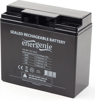 Акумуляторна батарея EnerGenie 12V 17Ah (BAT-12V17AH/4)