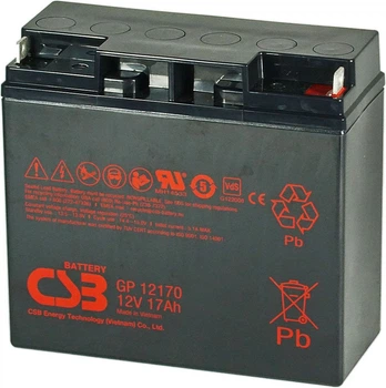 Аккумуляторная батарея CSB 12V 17Ah (GP12170)