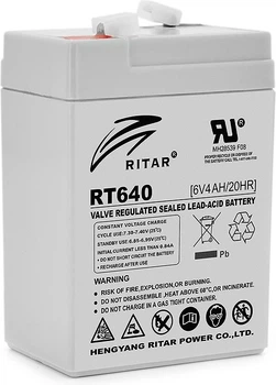 Аккумуляторная батарея AGM RITAR 6V 4Ah (RT640)