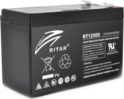 Аккумуляторная батарея AGM RITAR 12V 9.0Ah (RT1290B)