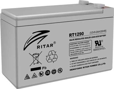 Акумуляторна батарея AGM RITAR 12V 9.0Ah (RT1290-)
