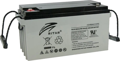 Акумуляторна батарея AGM RITAR 12 V 80 Ah (DC12-80)