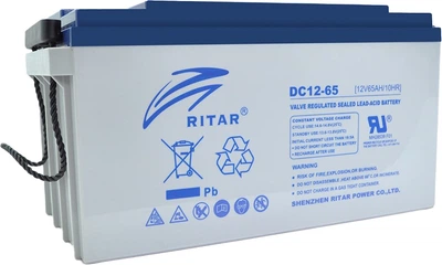 Аккумуляторная батарея AGM RITAR 12V 65Ah (DC12-65)