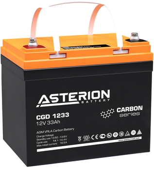 Аккумуляторная батарея Asterion CGD 1233 12V 33Ah AGM