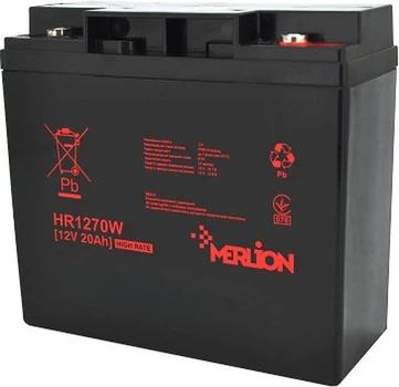 Аккумуляторная батарея Merlion HR1270W 12V 20Ah (YT13464)