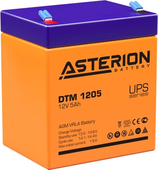 Аккумуляторная батарея Asterion DTM 1205 12V 5 Ah