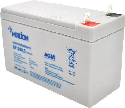 Акумуляторна батарея Merlion AGM GP1290L5 12 V 9Ah White (YT27850)