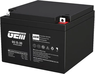 Аккумуляторная батарея GEM Battery 12V-30Ah AGM L2/T2 (GS 12-30)