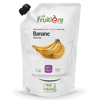 Пюре з банану 100% La Fruitière, 1 кг