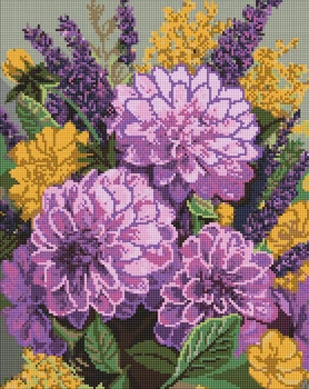 Алмазная мозаика Фиолетовый танец ©art_selena_ua 40x50 AMO20057 Идейка