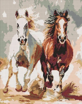 Алмазная мозаика Чувственный забег ©art_selena_ua 40x50 AMO20044 Идейка