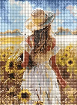 Алмазная мозаика Навстречу солнцу ©art_selena_ua 30x40 AMO20352 Идейка