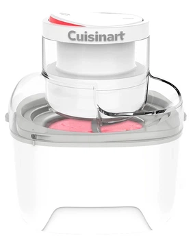 Мороженица Cuisinart Solo Scoops ICEM10E, 475 мл, до 8 шариков, приготовление за 25 минут, белая