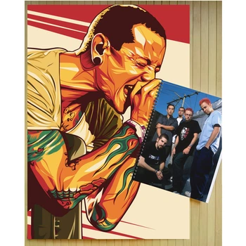 Постер Linkin Park А3 + блокнот 20787