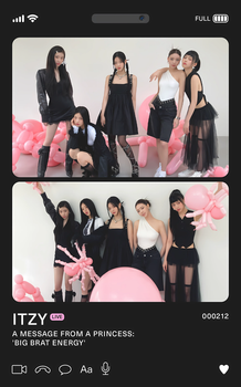 Постер Itzy Итзи А3 18867