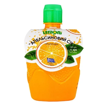 Апельсиновий дресінг концентрований Lemoni 220мл (5202737832113)