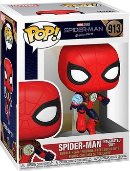 Фигурка Funko Pop! Movies: Marvel Spider-Man: No Way Home — #913 Человек-паук в Интегрированном костюме (Spider-Man Integrated Suit)