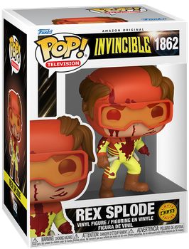 Фігурка Funko Pop! Animation: Invincible (Невразливий) — #1862 Рекс Сплоуд Chase (Rex Splode)