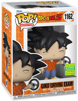 Фигурка Funko Pop! Animation: Dragon Ball Z — #1162 Гоку (Экзамен по вождению) (Goku Driving Exam Summer Convention Exclusive)