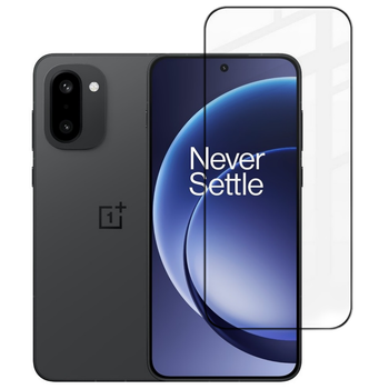 Защитное стекло Fiji Premium для OnePlus 15R полная проклейка Anti-Static черный