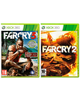 Набор Игра Microsoft Xbox 360 Far Cry 3 Английская Версия Б/У + Far Cry 2