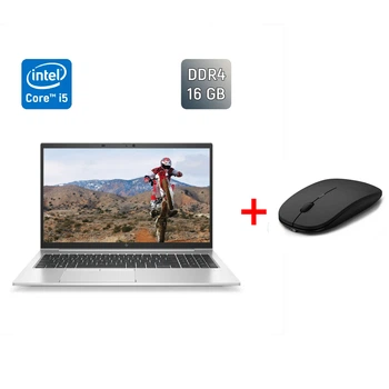 Ультрабук HP EliteBook 850 G8 / 15.6" (1920x1080) IPS / Intel Core i5-1135G7 (4 (8) ядра по 4.2 GHz) / 16 GB DDR4 / 256 GB SSD / Intel Iris Xe Graphics / WebCam / TouchID б/в + Подарунок Бездротова миша / USB