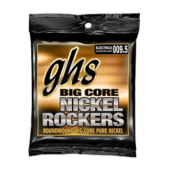 Струны для электрогитары GHS BC-XL (9.5-43 Nickel Rockers Big Core)