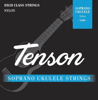Струны для укулеле сопрано Tenson Black Nylon-Light, 22-32
