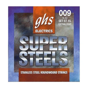 Струны для электрогитары GHS STXL, 9-42