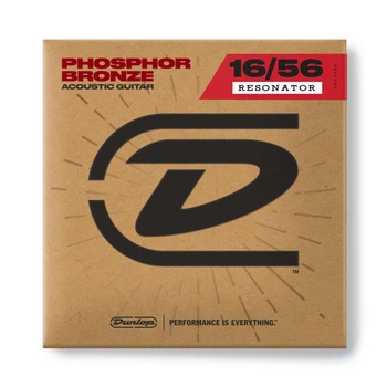 Струны для акустической гитары Dunlop DOP-1656 Resonator Phosphor Bronze, 16-56