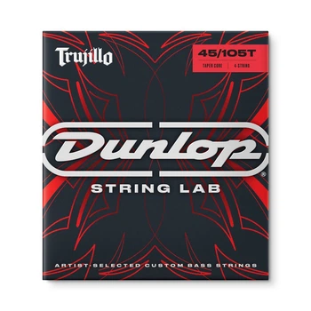 Струны для бас-гитары Dunlop RTT-45105T Robert Trujillo Stainless Steel Tapered, 45-105