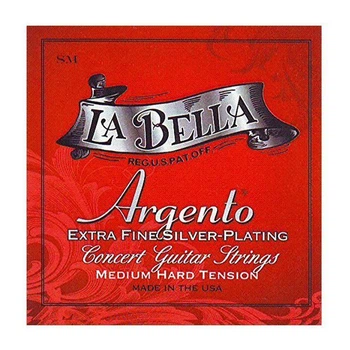 Струны для классической гитары La Bella La Bella Argento SM, 28.5-41.5