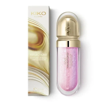 Блиск для губ Kiko Milano Gold Reflections 3D Hydra Lip Gloss 01 6.5ml