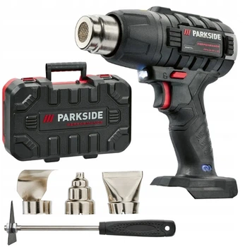 Аккумуляторный строительный фен Parkside PPHLGA 20-Li A2 20 В, без аккумулятора и зарядного устройства