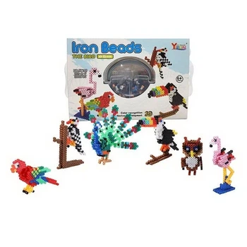 Термомозаїка Iron Beads Птахи 6 фігурок 3000 деталей yirun (ET19B) (233289)