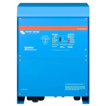 Інвертор VictronEnergy Quattro 48/10000/140-100/100 однофазний чиста синусоїда