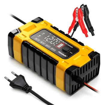 Зарядное устройство Foxsur FBC122410E 12V 10A / 24V 5A для авто АКБ, импульсная зарядка с Repair