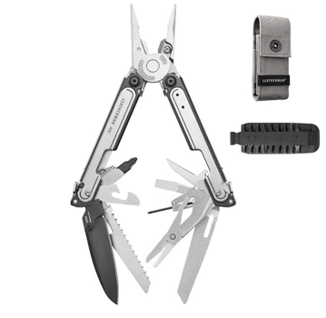 Мультитул з Порошкової Сталі CPM MagnaCut Leatherman ARC 20 Інструментів Чорний (833076)