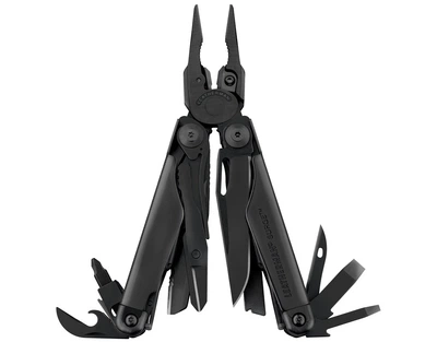 Мультитул Leatherman Surge NEW Black 21 Інструментів з Чохлом (831333)