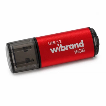 Флеш-накопичувач Wibrand USB 3.2 Gen1 Ladybug 16ГБ (колір червоний)