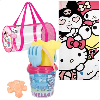 Zestaw zabawek do plaży i piaskownicy Canal Toys Hello Kitty 7 elementów (8412842778863)