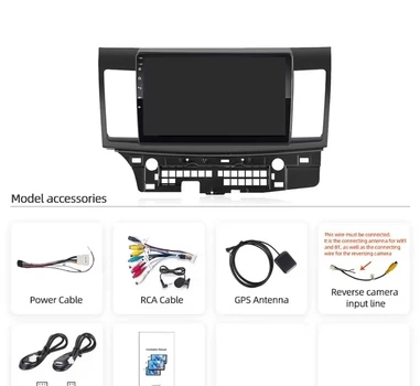 Штатная магнитола Mitsubishi Lancer X 10 2007-2013 на базе Android