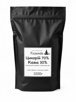 Цикорий с кофе Fazenda натуральный гранулированный микс 1200 г