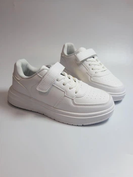 Кроссовки Clibee 33234-2 white white белые р.37-23,8 см