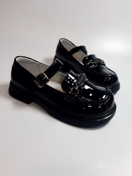 Туфлі для дівчинки Apawwa 3683 black чорні 37-22,5 см