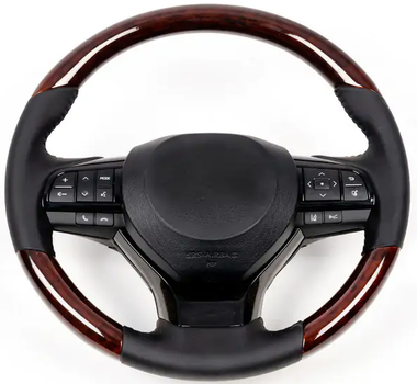 Руль в сборе фактура под дерево для Lexus LX570 / 450d 2008-2022 гг