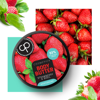 Масло для тела Клубника & Базилик Cosmepick Strawberry & Basil 250 ml