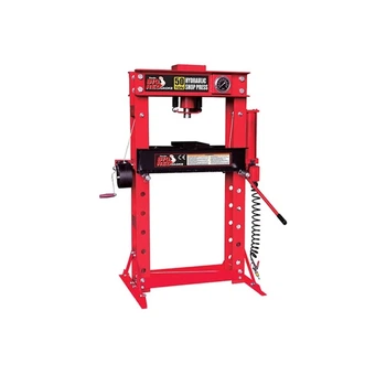 Прес пневмогідравлічний з манометром GTM TY50001 (50 т, 1250х890 мм, 175 мм)