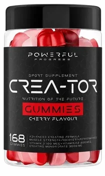 Powerful Progress Креатин моногідрат СREA-TOR GUMMIUES - 168 gummies