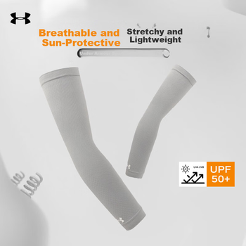 Охлаждающие нарукавники Under Armour с защитой от ультрафиолета, универсальные